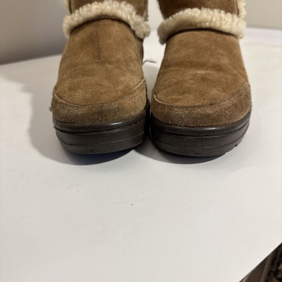 Women’s Ugg Sundance II 5325 Tall Exposed Shearling Boots, Chestnut, Size 5 - Picture 5 of 12